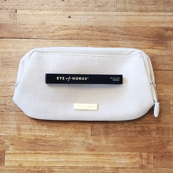 Eye of Horus Cosmetic Bag + Dusty Pink Velvet Lips (Reward)