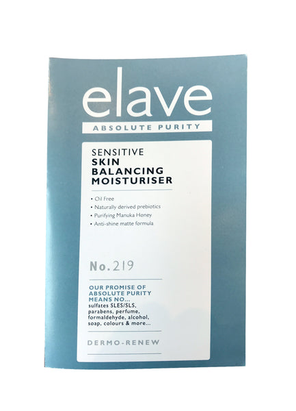 Elave Oil-Free Skin Balancing Moisturiser Sample