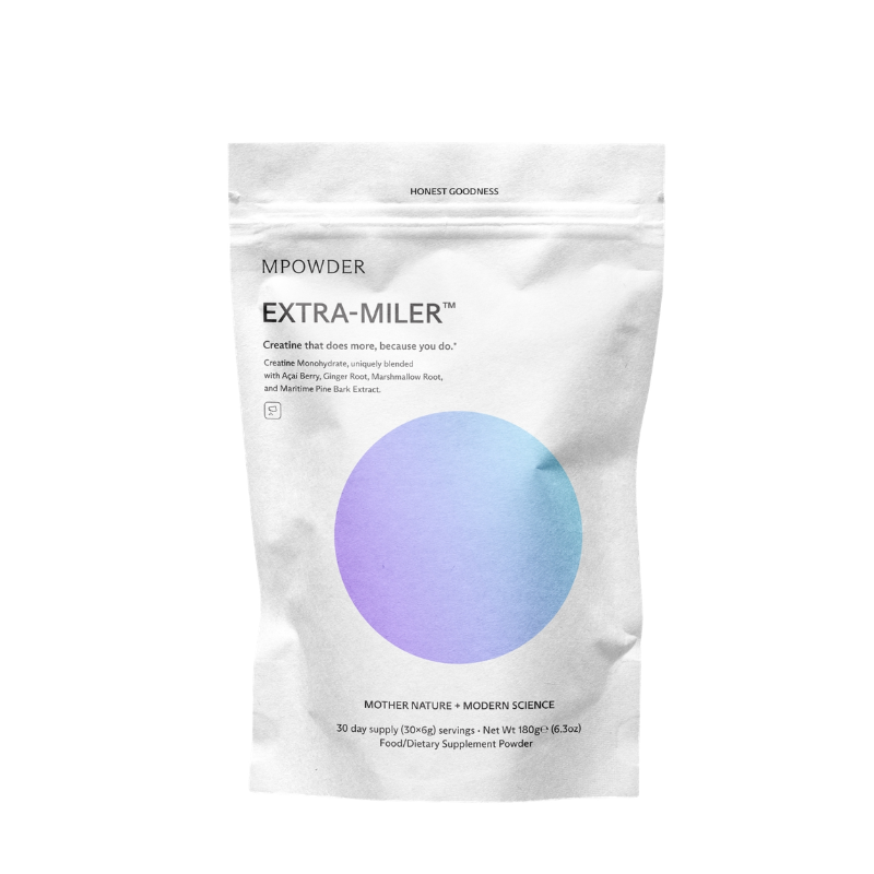 MPOWDER Extra-Miler creatine supplement pouch