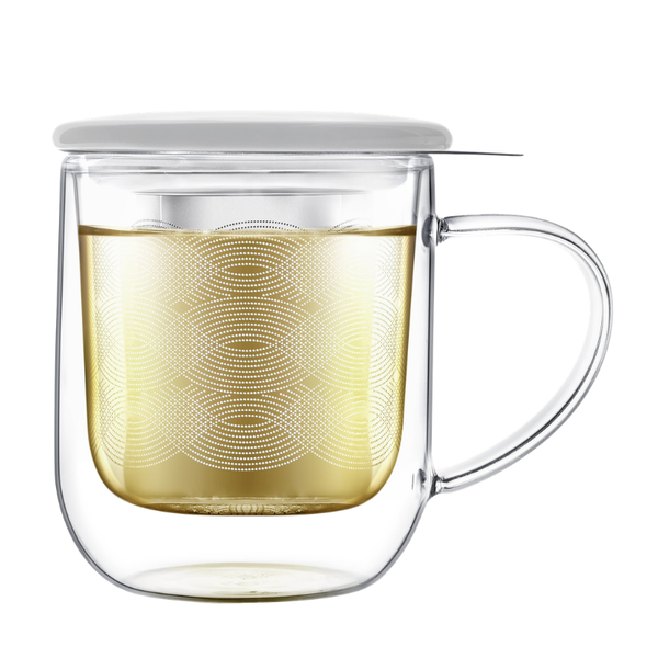 Teabloom Glass Mug with Infuser