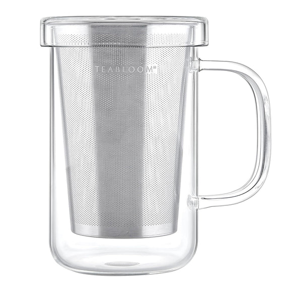 Teabloom Glass Mug with Infuser