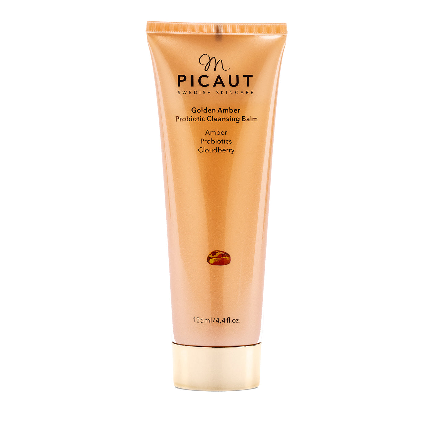 M Picaut Golden Amber Probiotic Cleansing Balm