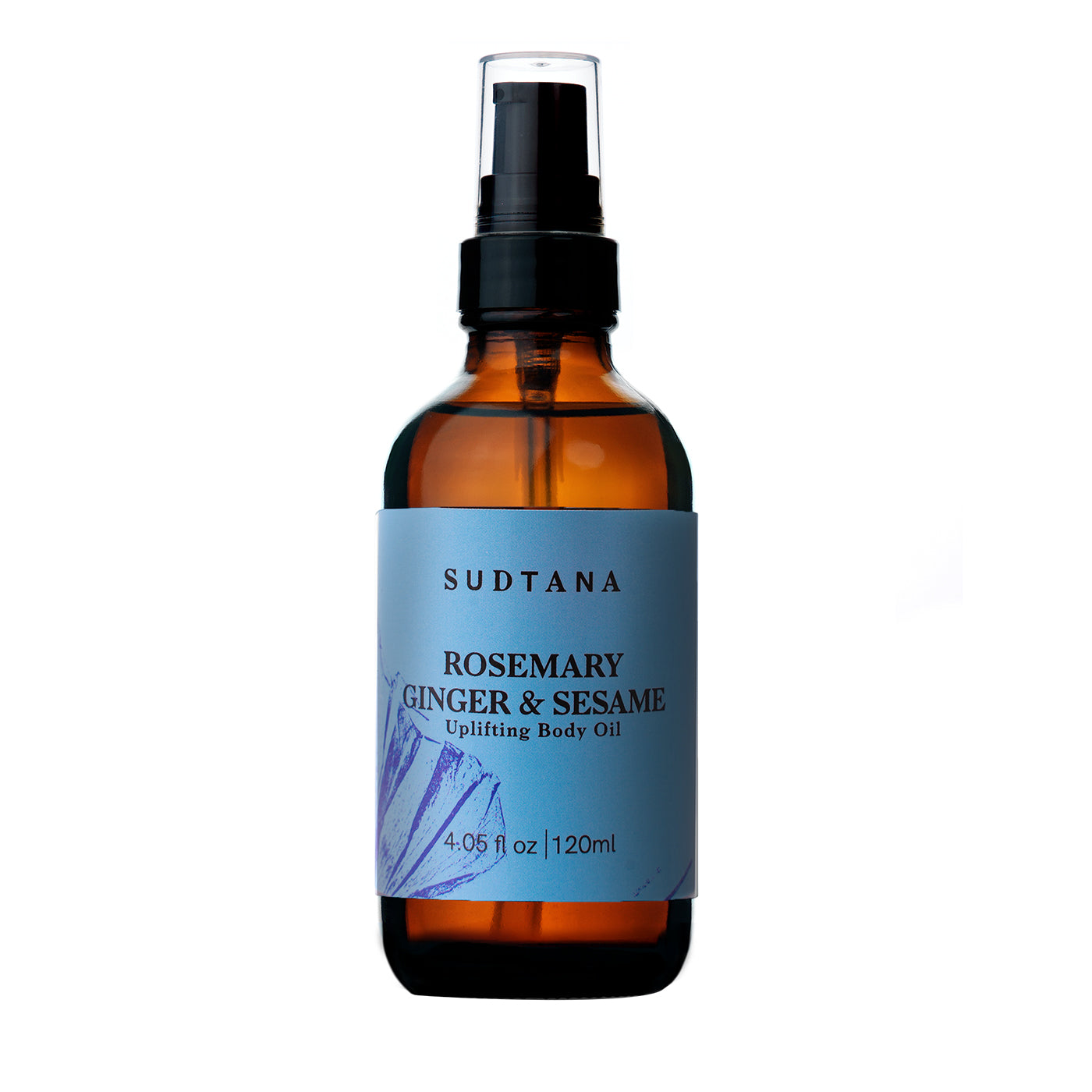 Sudtana Rosemary Ginger & Sesame Uplifting Body Oil